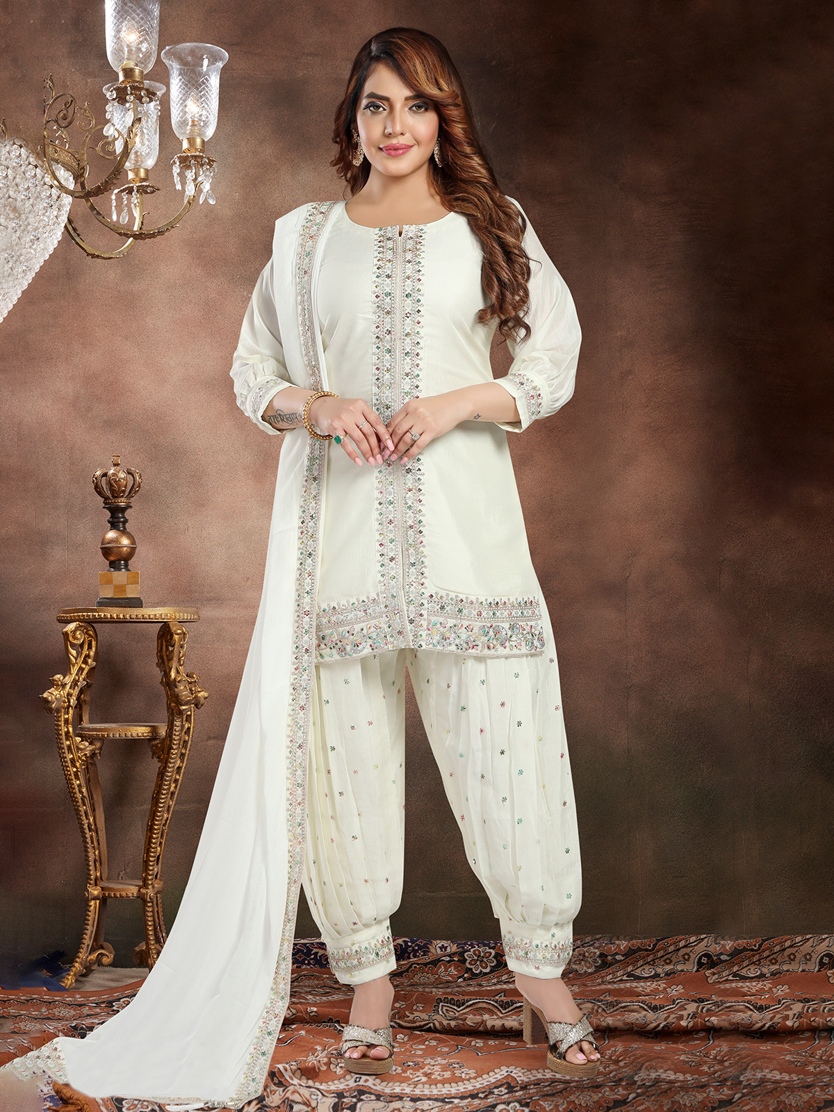 Buy Women Dhoti Salwar Suit Online in New Zealand New Zealand