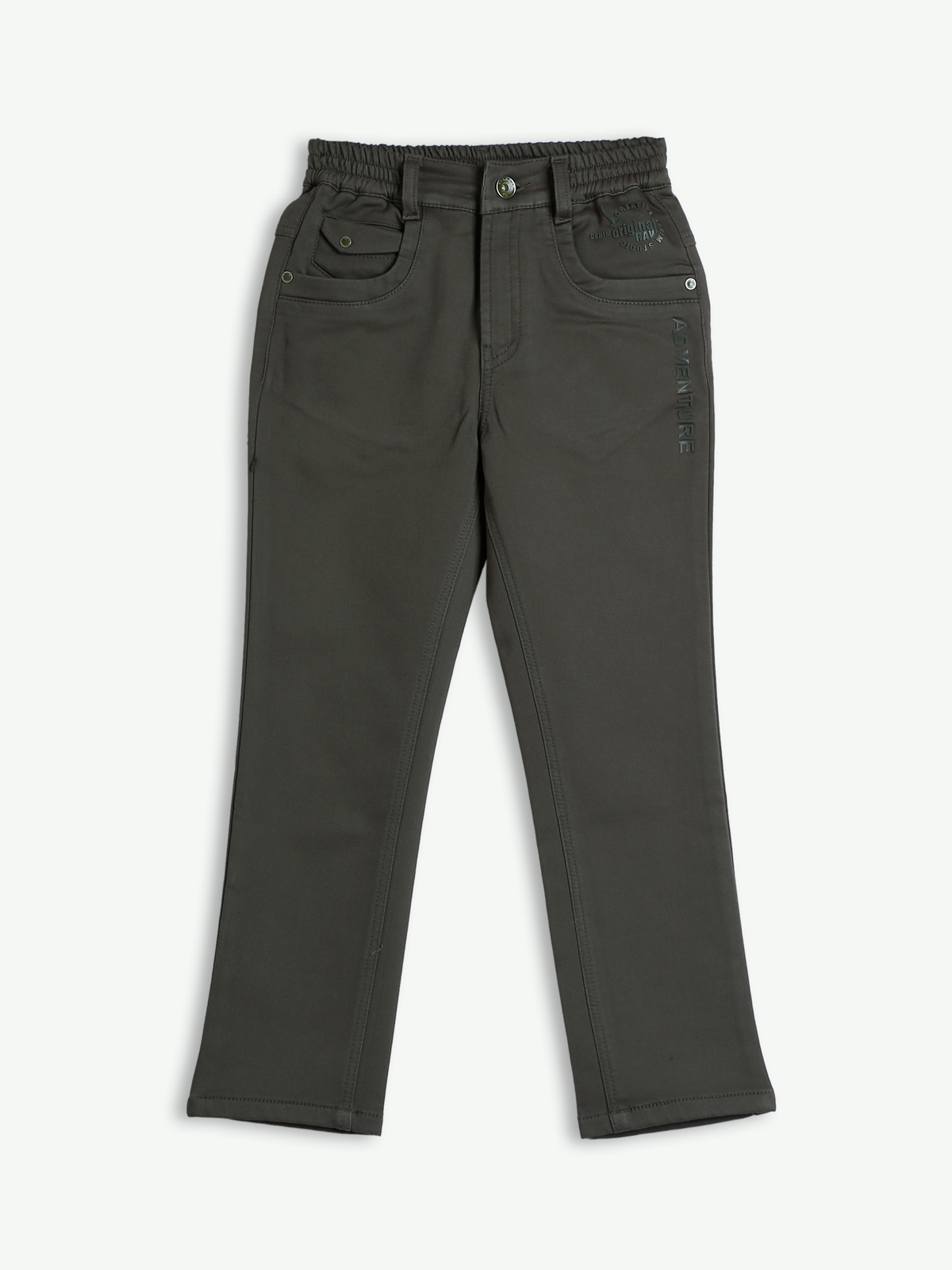 【COLOR iN ID】Gary dark black pants Saul Logo Jogger Pants | GUESS Factory