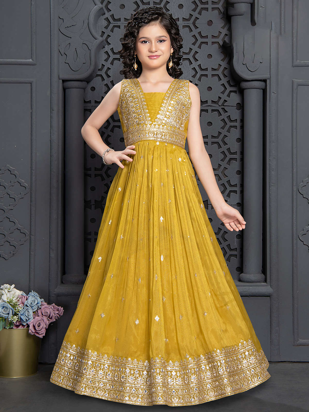 Gown Styles Long Dresses For 10 Year Olds Children Gown Styles - Main Image