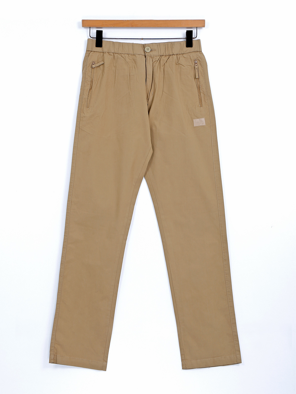 beevee_khaki_cotton_track_pant