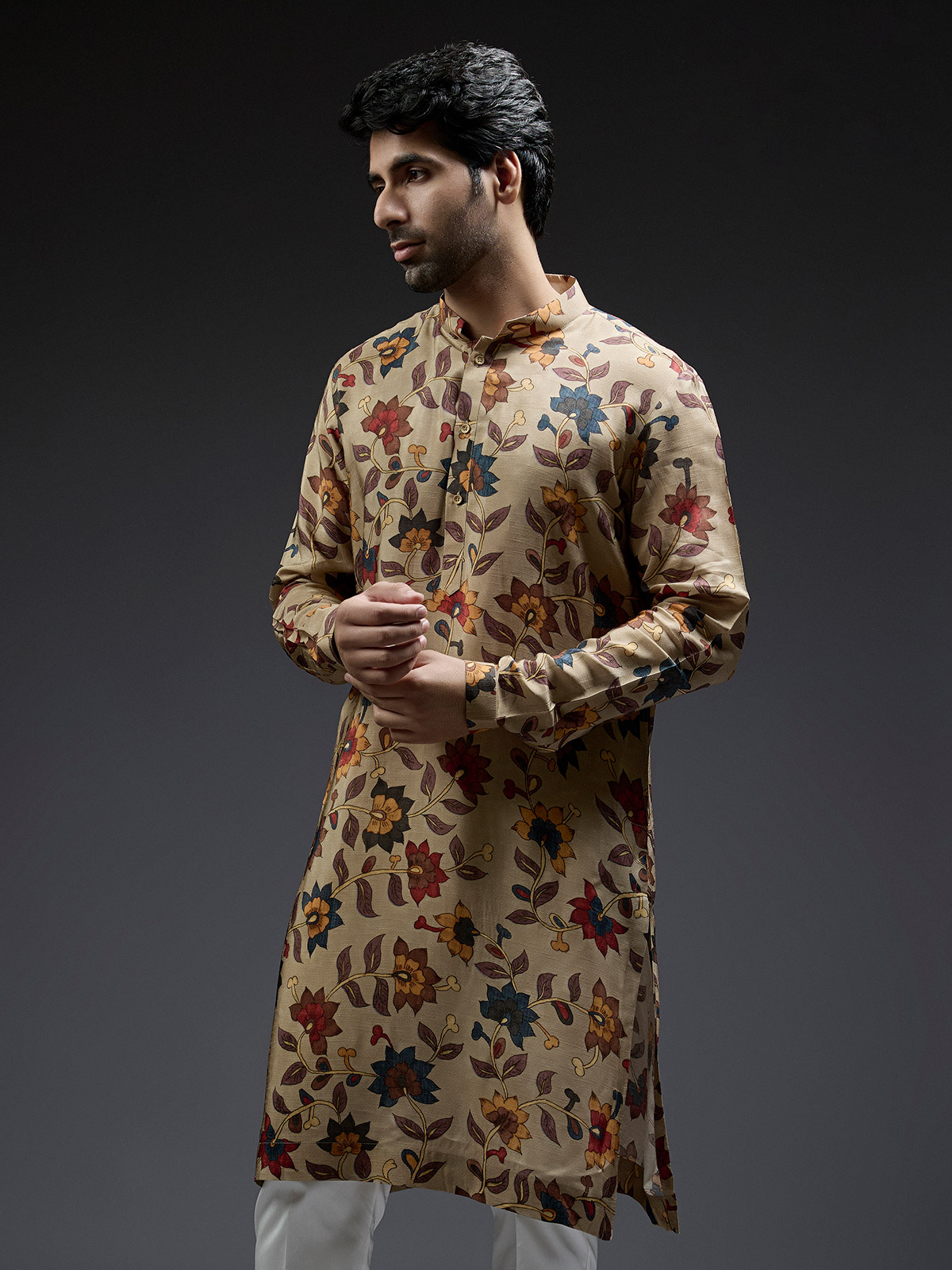 Silk mens kurta cheap