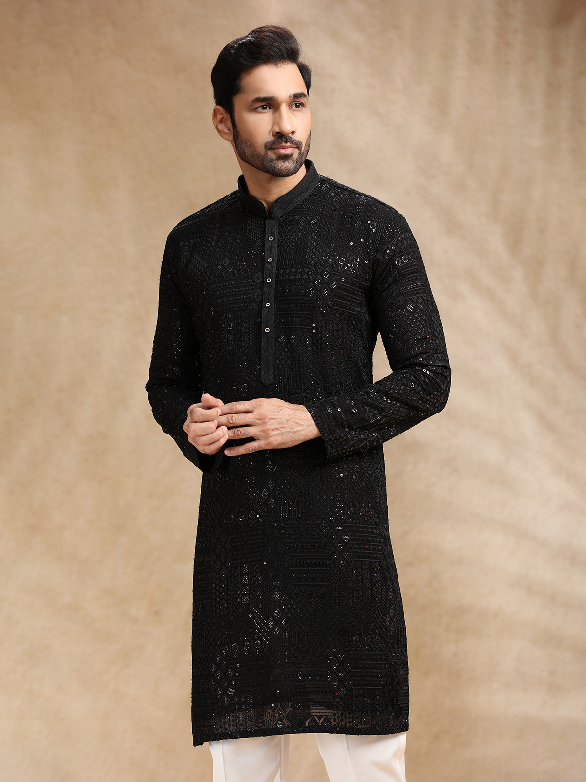 Wear Kurta Shoes For Black Kurta Pajama Black Kurta Footwear For