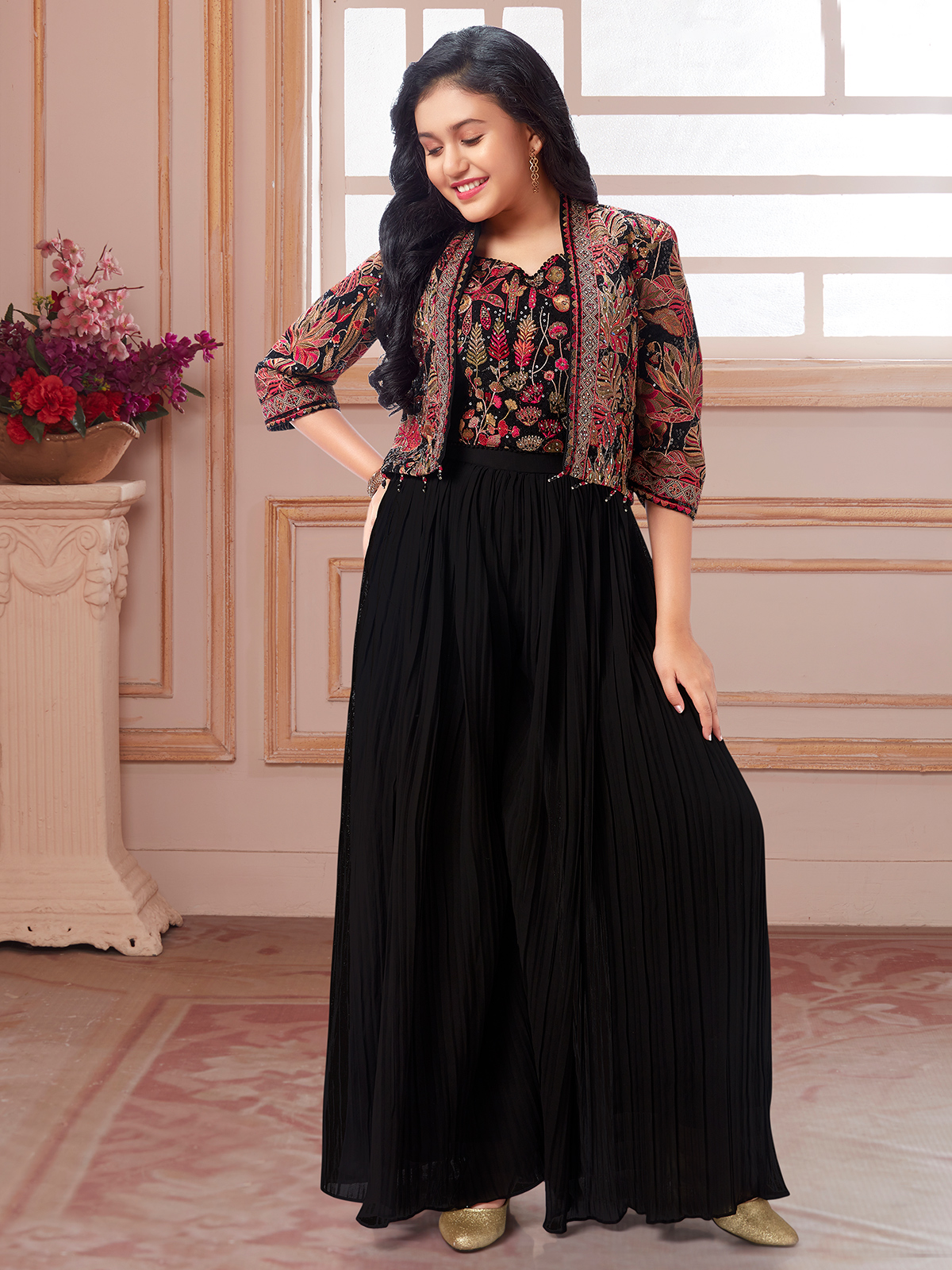 Palazzo Suit Buy Palazzo Salwar Suits Design Online USA United