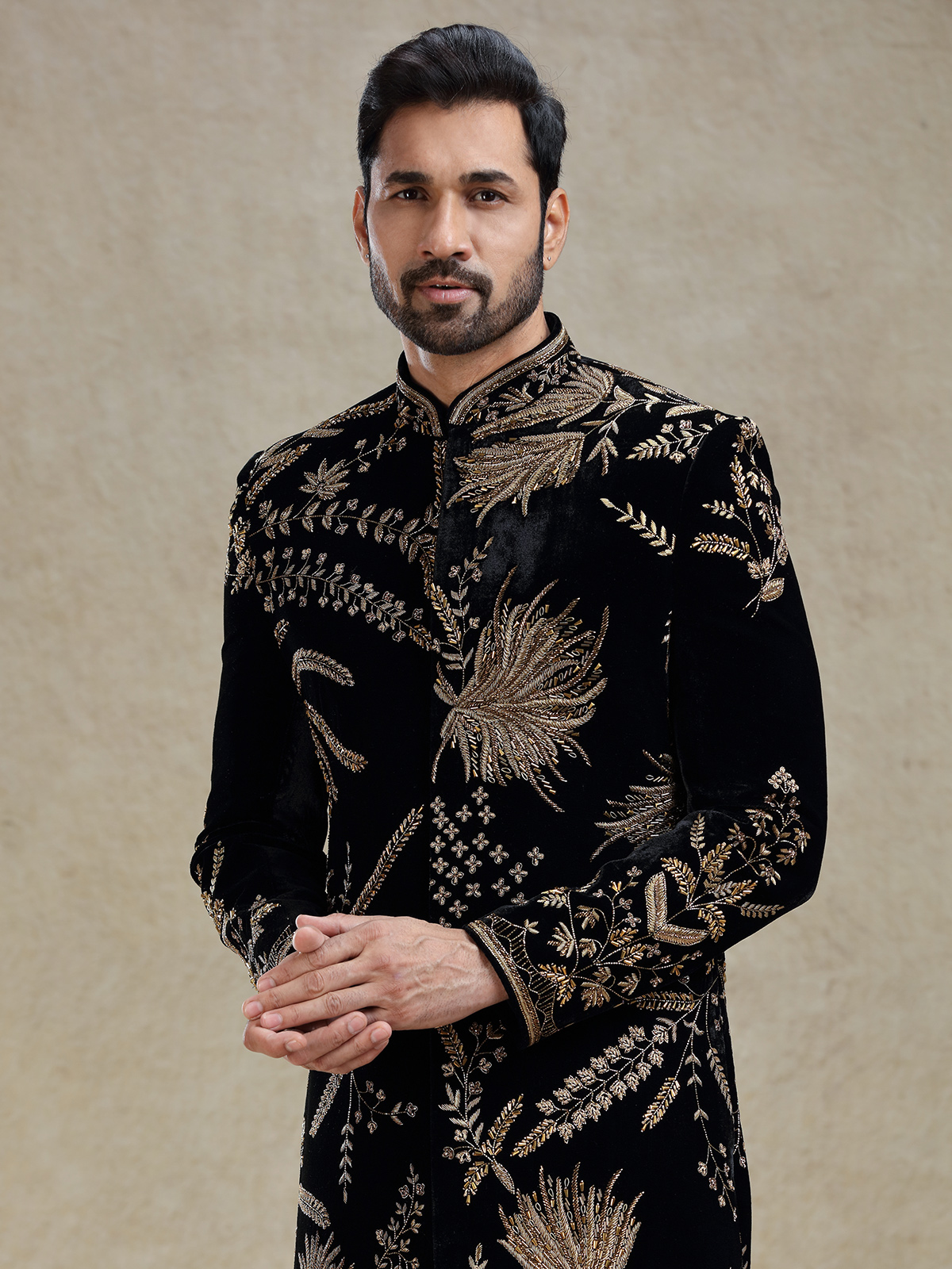 Black Sherwanis: Buy Black Sherwani for Men at G3Fashion