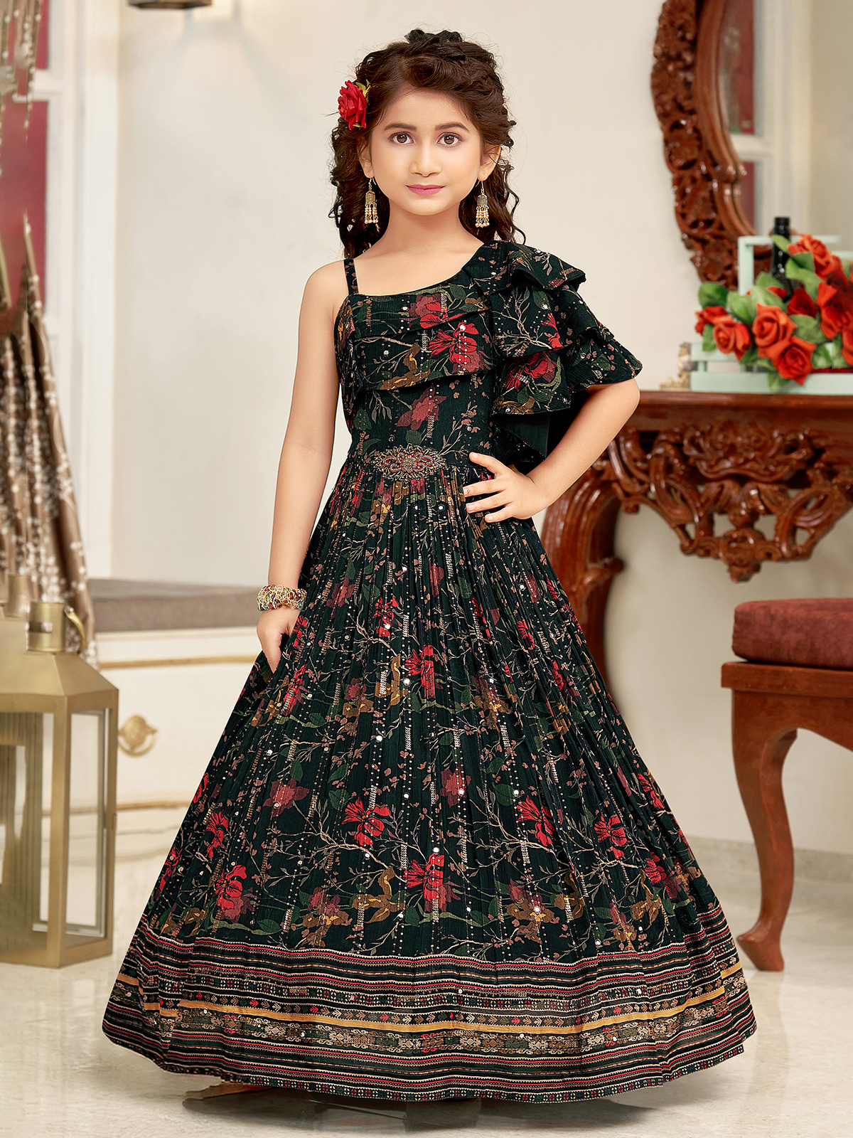 10 Years Girl Dress Design For Wedding Gown For Girls Buy Girls