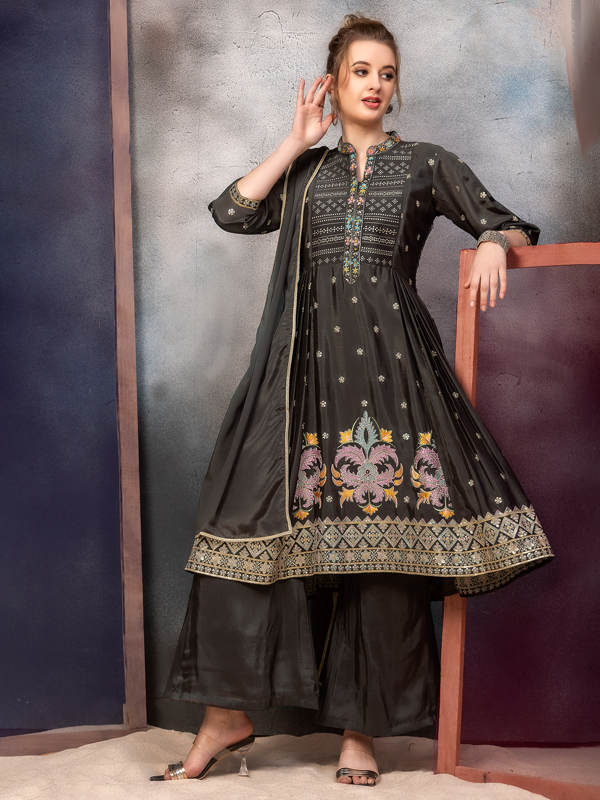 Black Salwar Suit Buy Black Dresses for Women Online in Canada