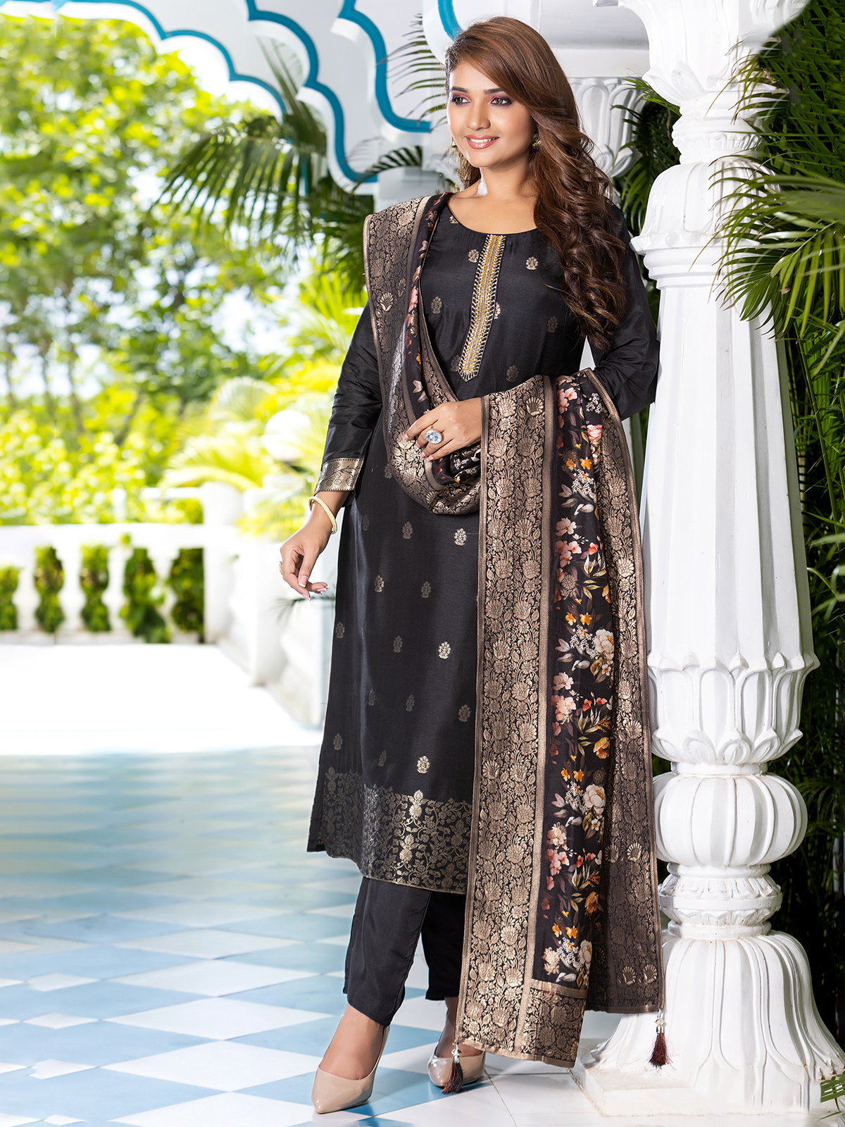 Black Salwar Suit Buy Black Dresses for Women Online in USA