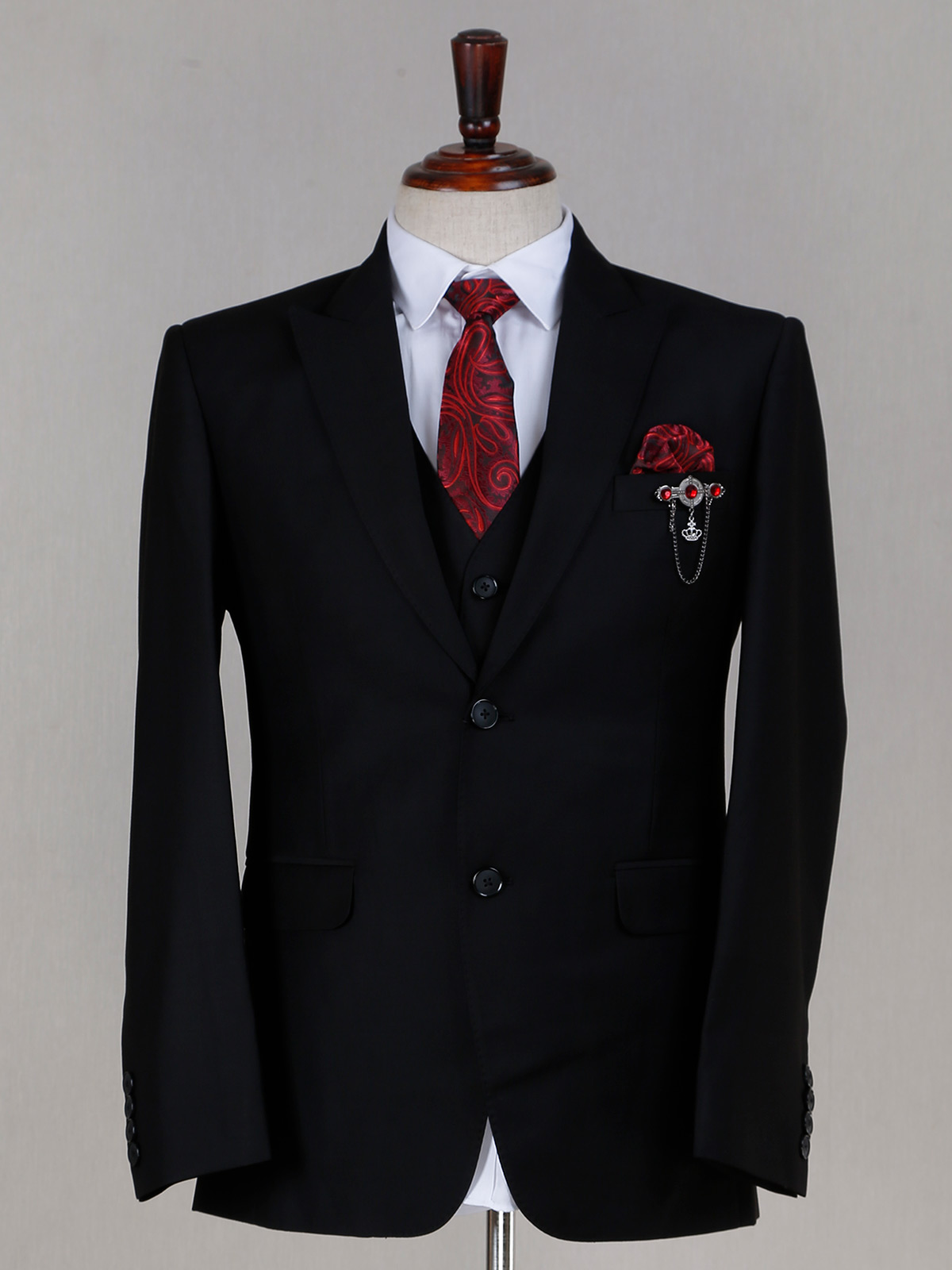 Black check pant coat store