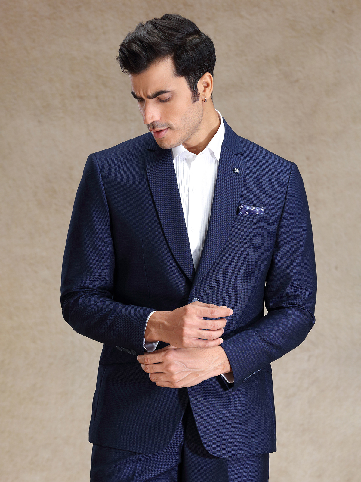 blue colour mein coat pant