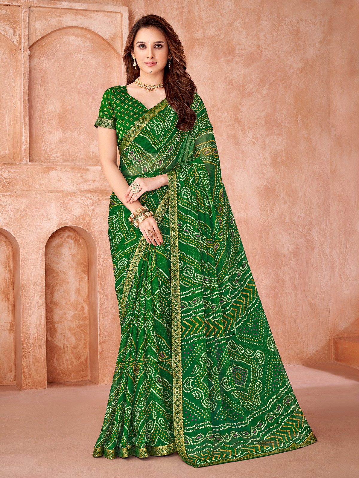 Buy Elegant Chiffon Sarees at G3Fashion