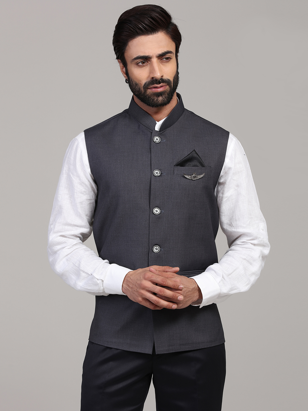 Men Aqua Blue Shirt Canada