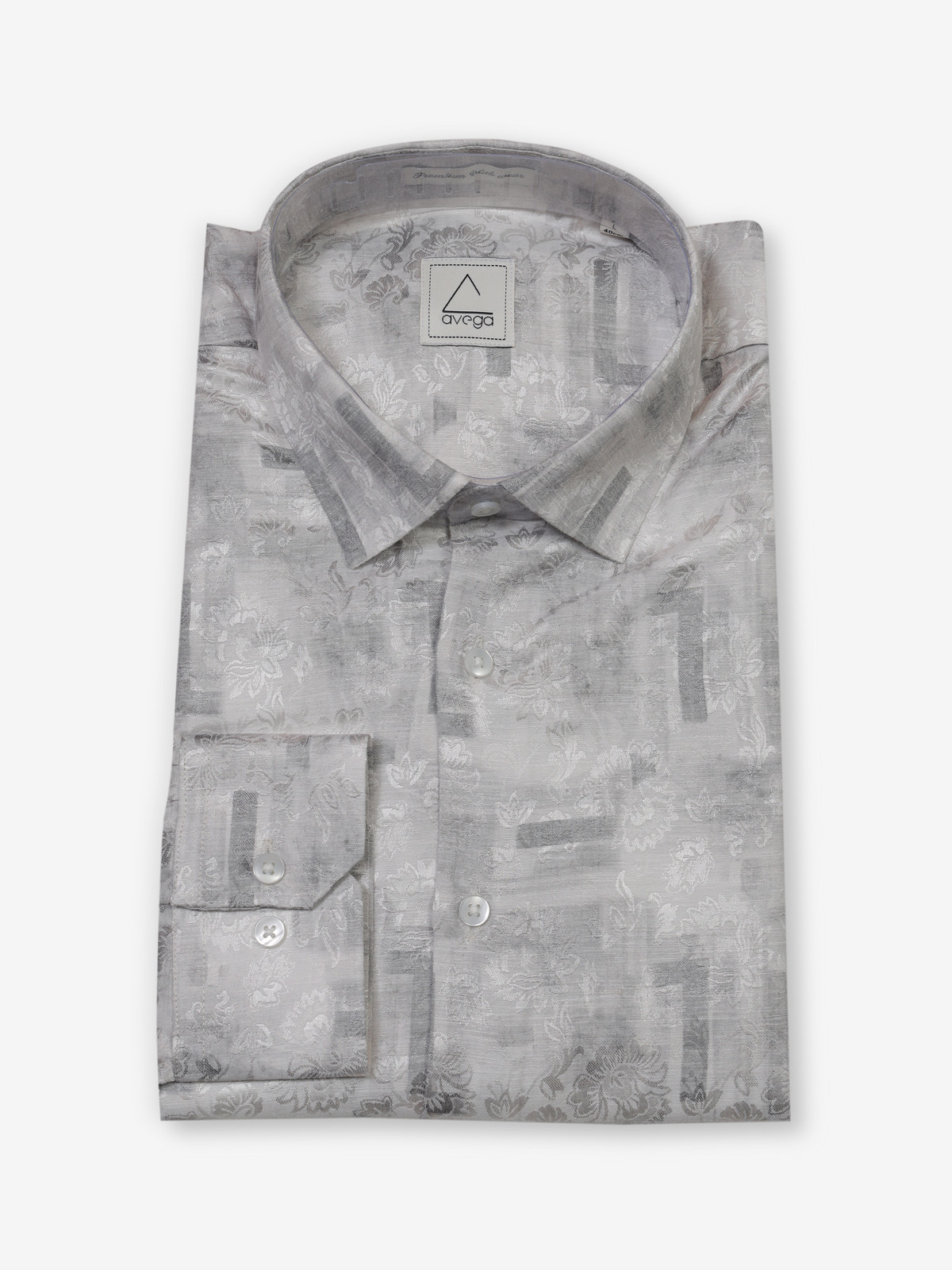 Grey party wear shirt clearance