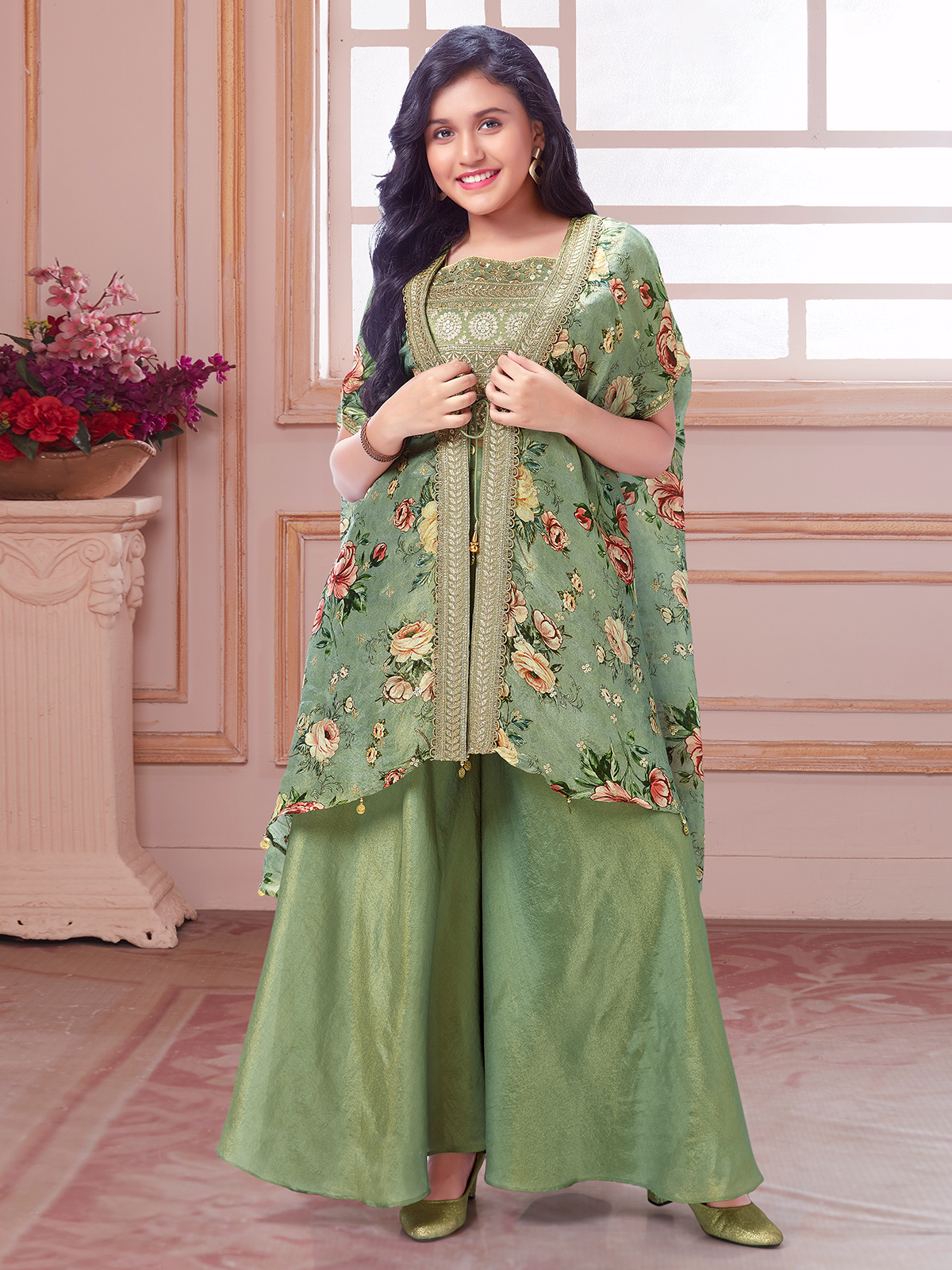 Salwar suit for 14 year girl hot sale