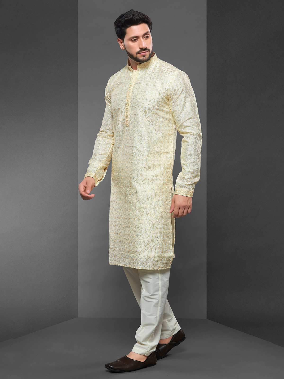 Gold Kurta Pajama
