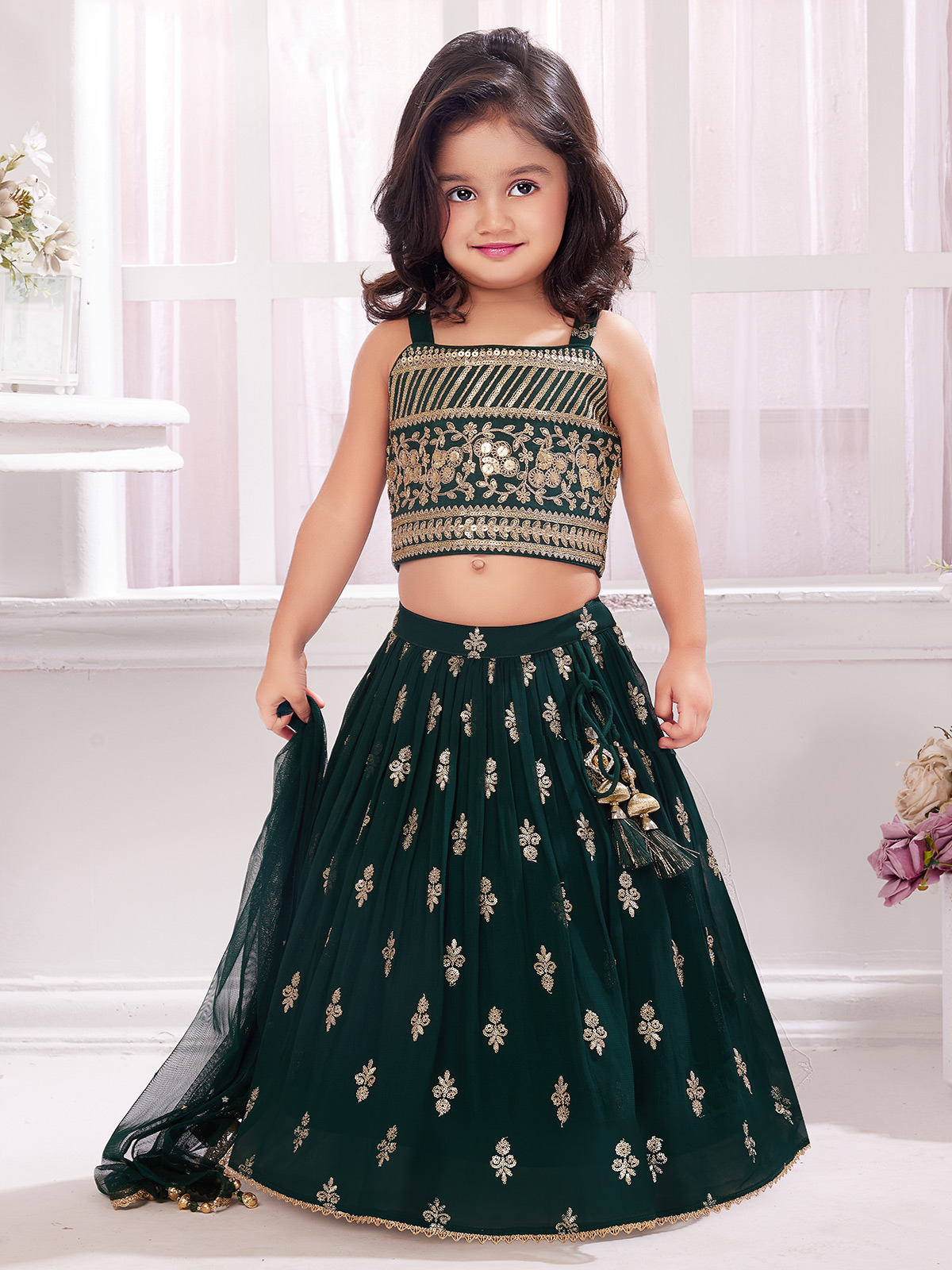 Girl in chaniya choli deals