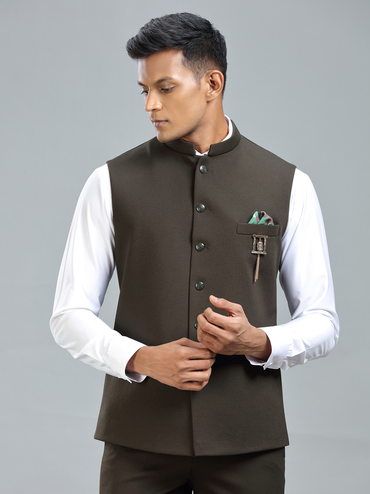 Casual Outfits Men's Casual Waistcoats With Jeans Tweed