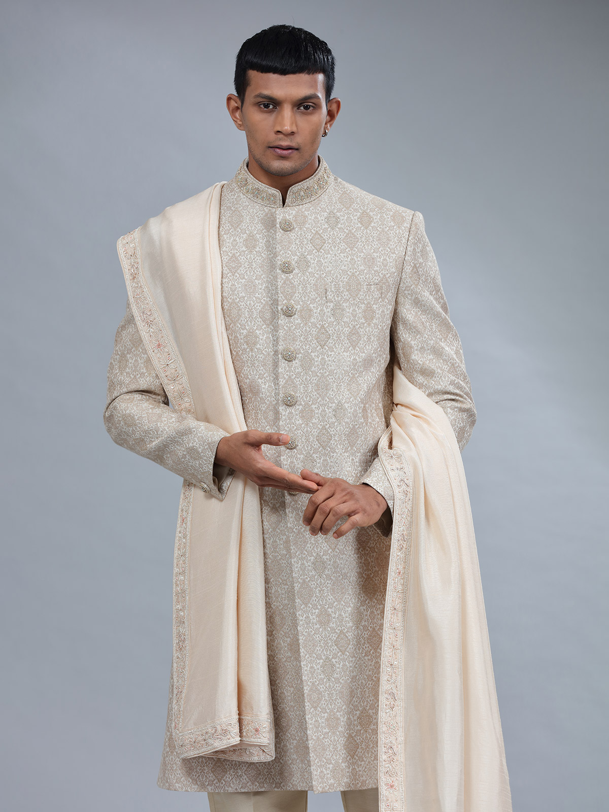 Luxury sherwani hotsell