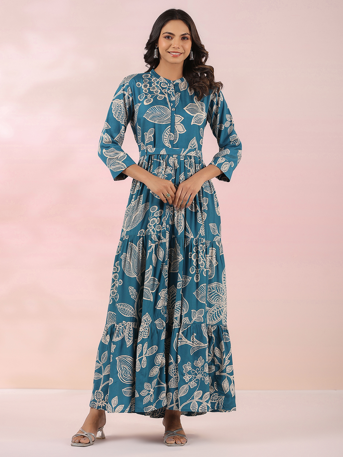 Blue and blue brand kurtis best sale