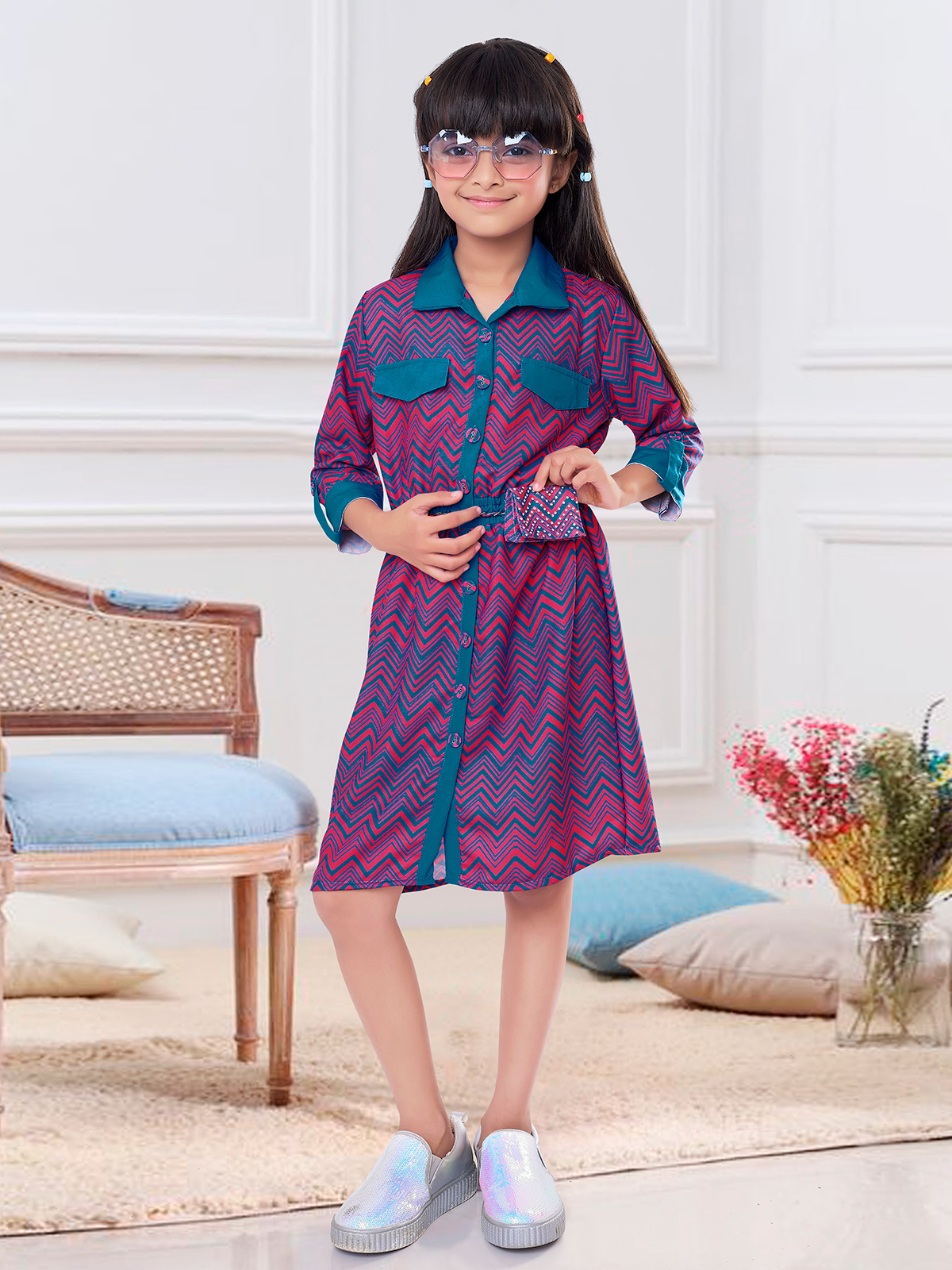 Cotton Ucb Baby Girl Clothes Buy UCB Kids Pink Regular Fit Dress