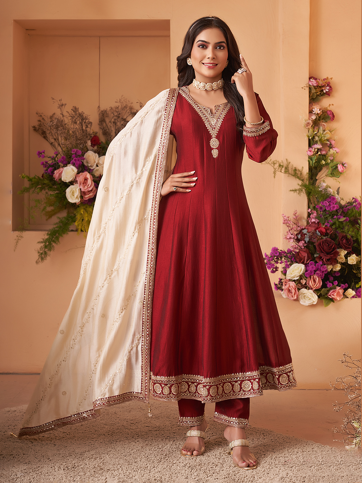 Short Height Petite Salwar Kameez Unstitched Soft Patiala Salwar
