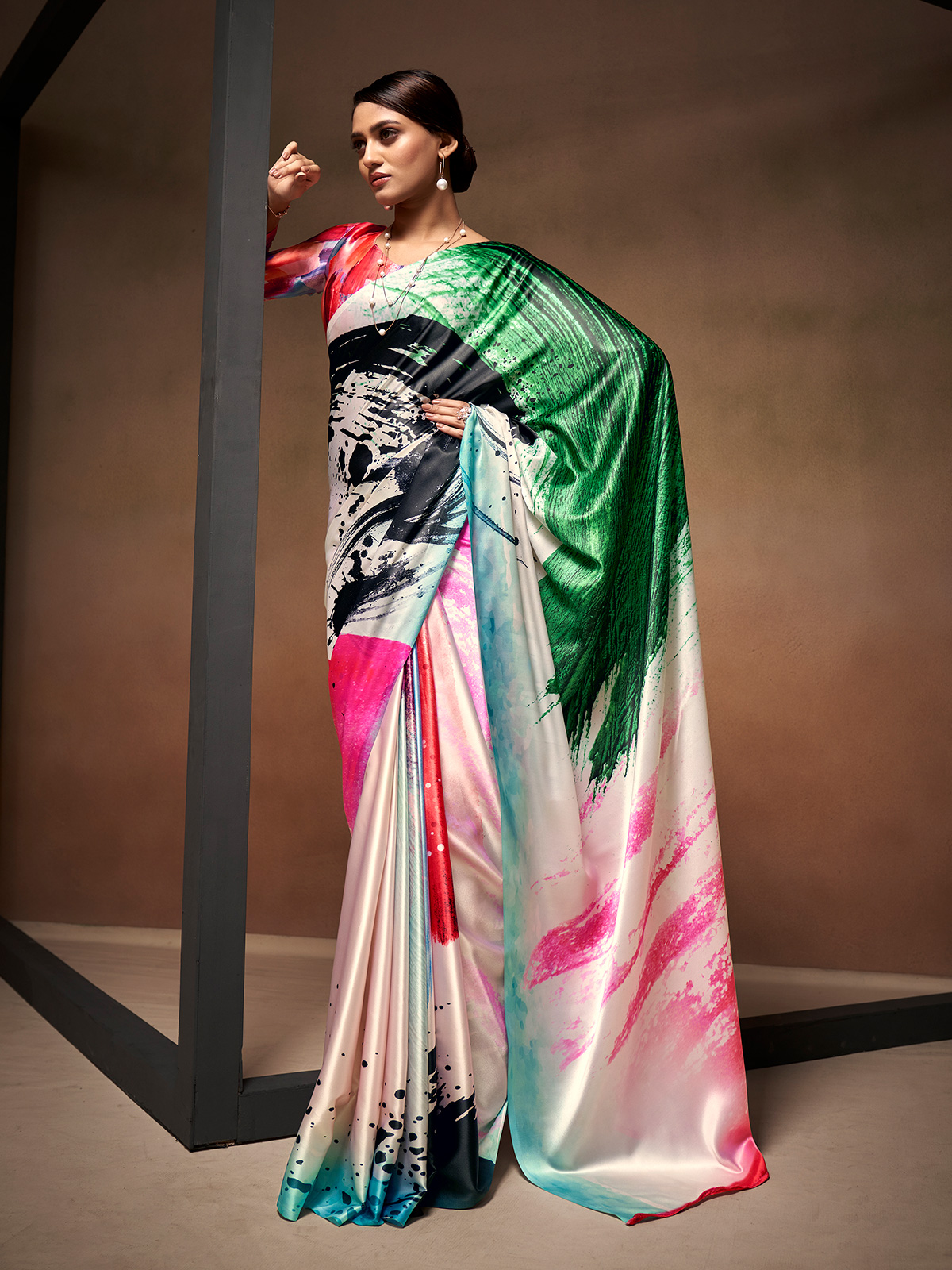 Buy crepe sarees online sale