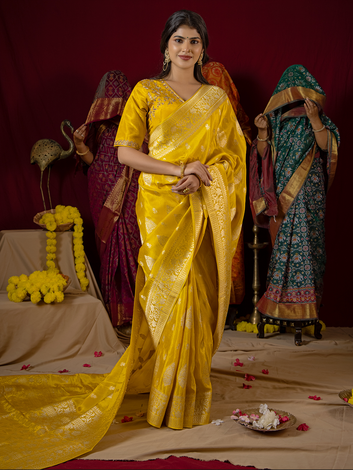 Banarasi sarees silk cheap