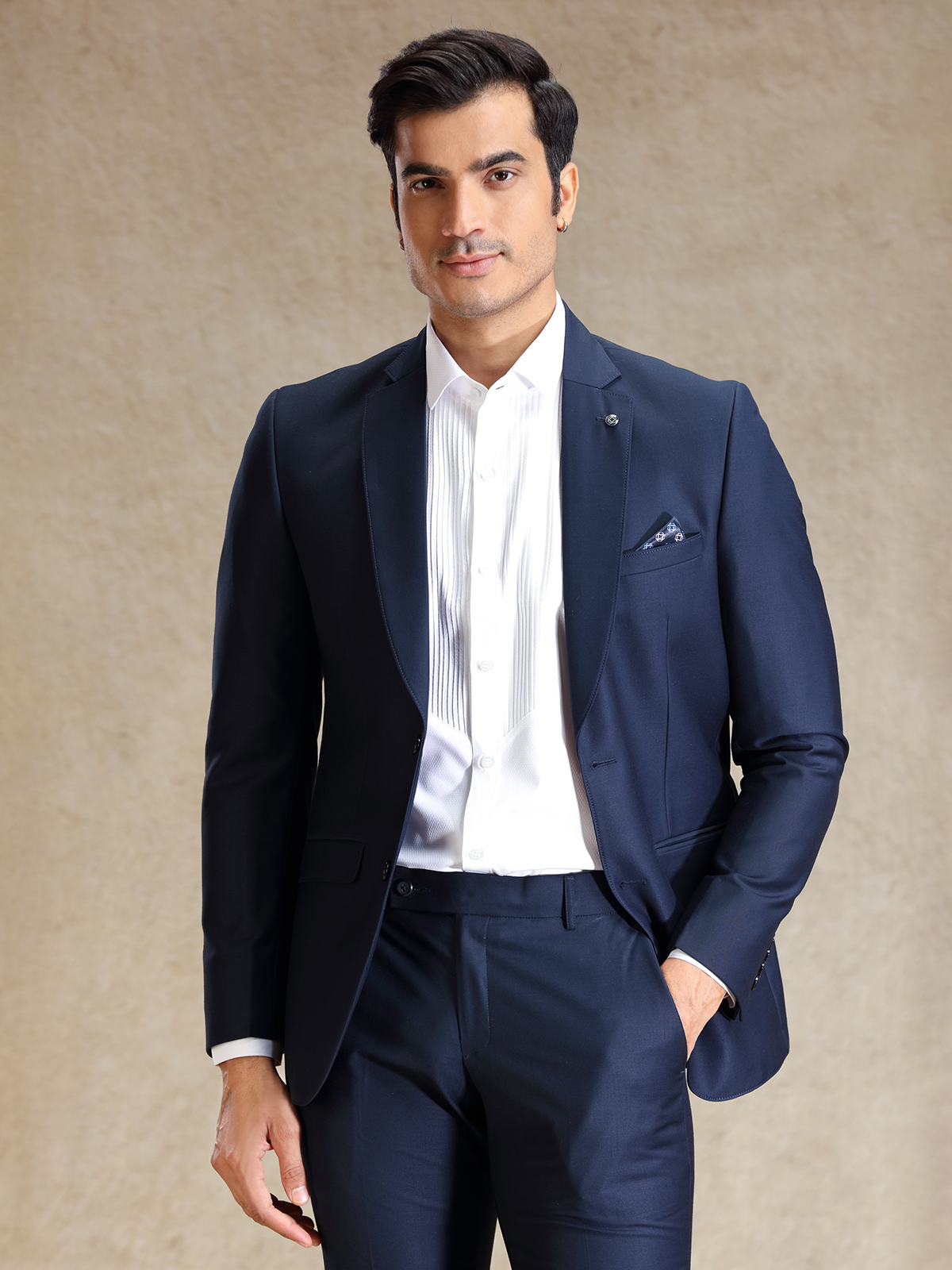 Men Navy Blue Pant Suit For Wedding Buy Men's Coat Suits Online