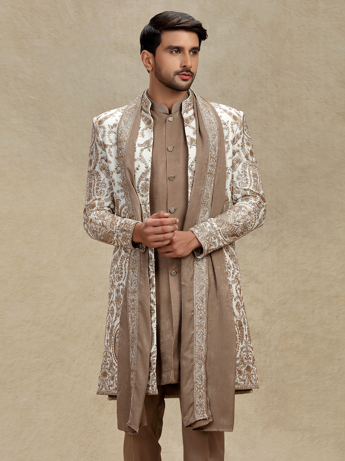 Indo Western: Buy Men's White Indo Western at G3Fashion