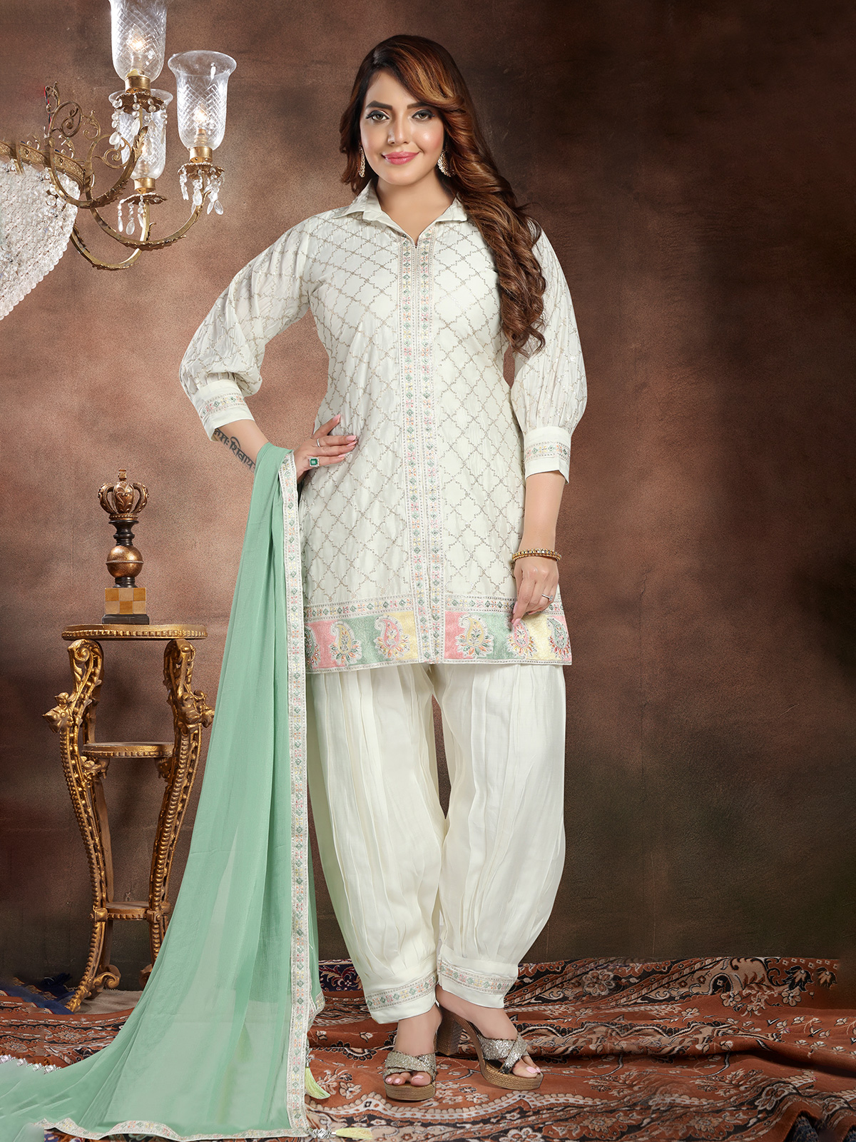 Modern punjabi suits hotsell