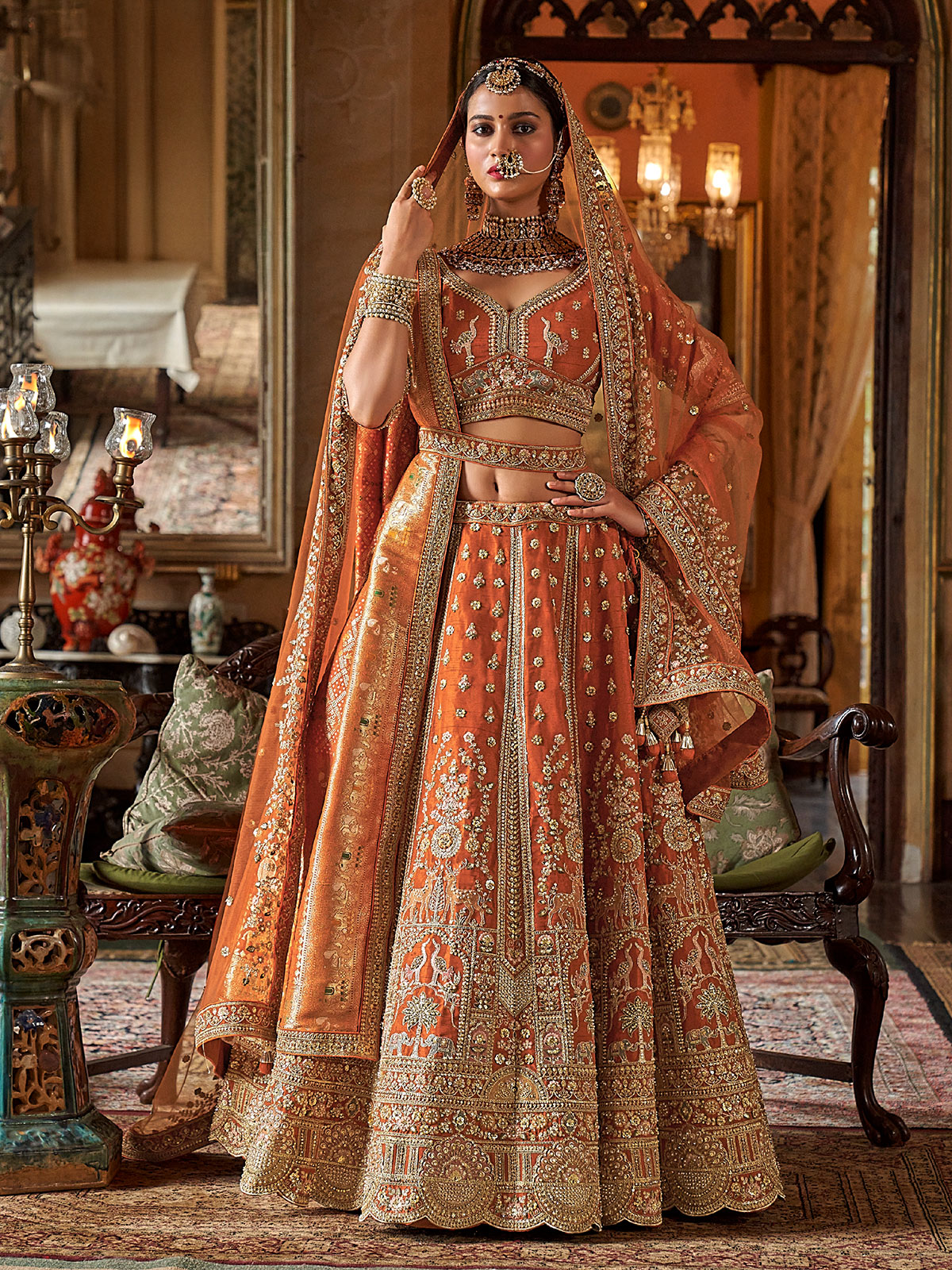 Bridal Lehenga Best Wedding Dress Color For Dark Skin Luxury Gold