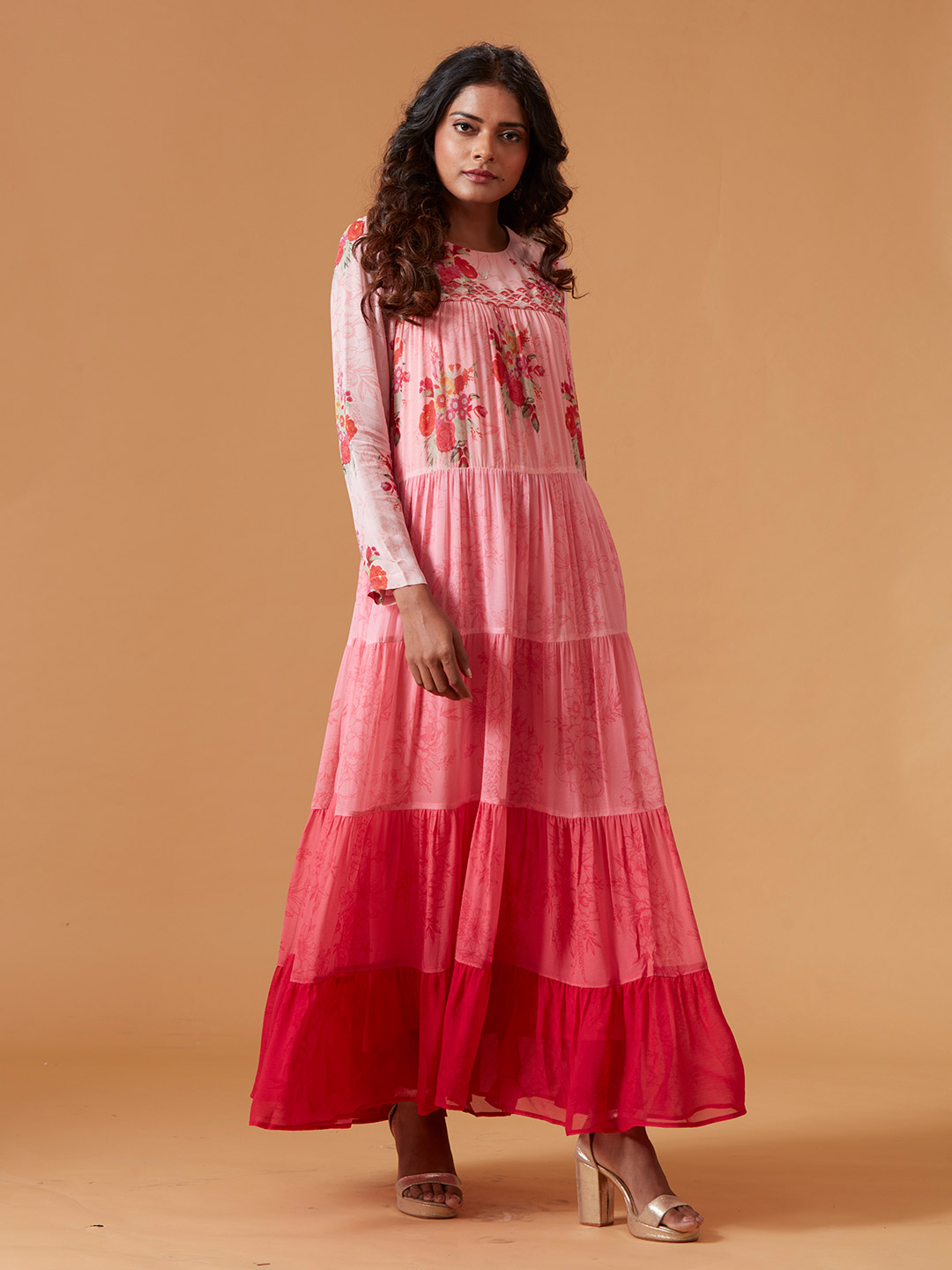 Pure georgette kurtis store