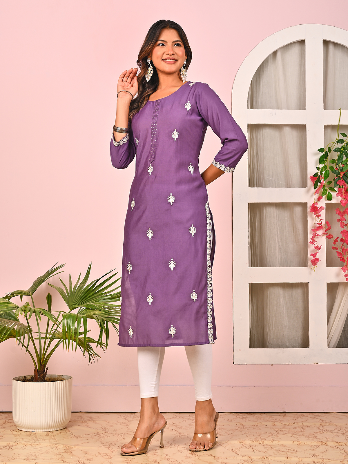 Kurtis: Buy Purple Kurti for Women at G3Fashion