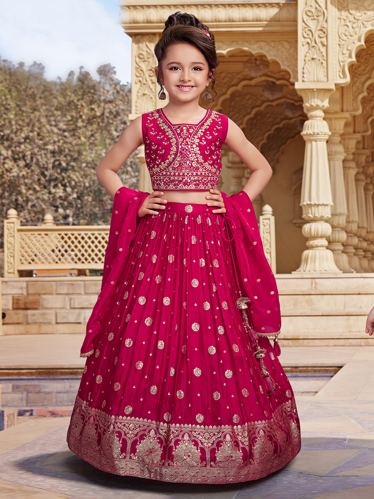 Small girl chaniya fashion choli