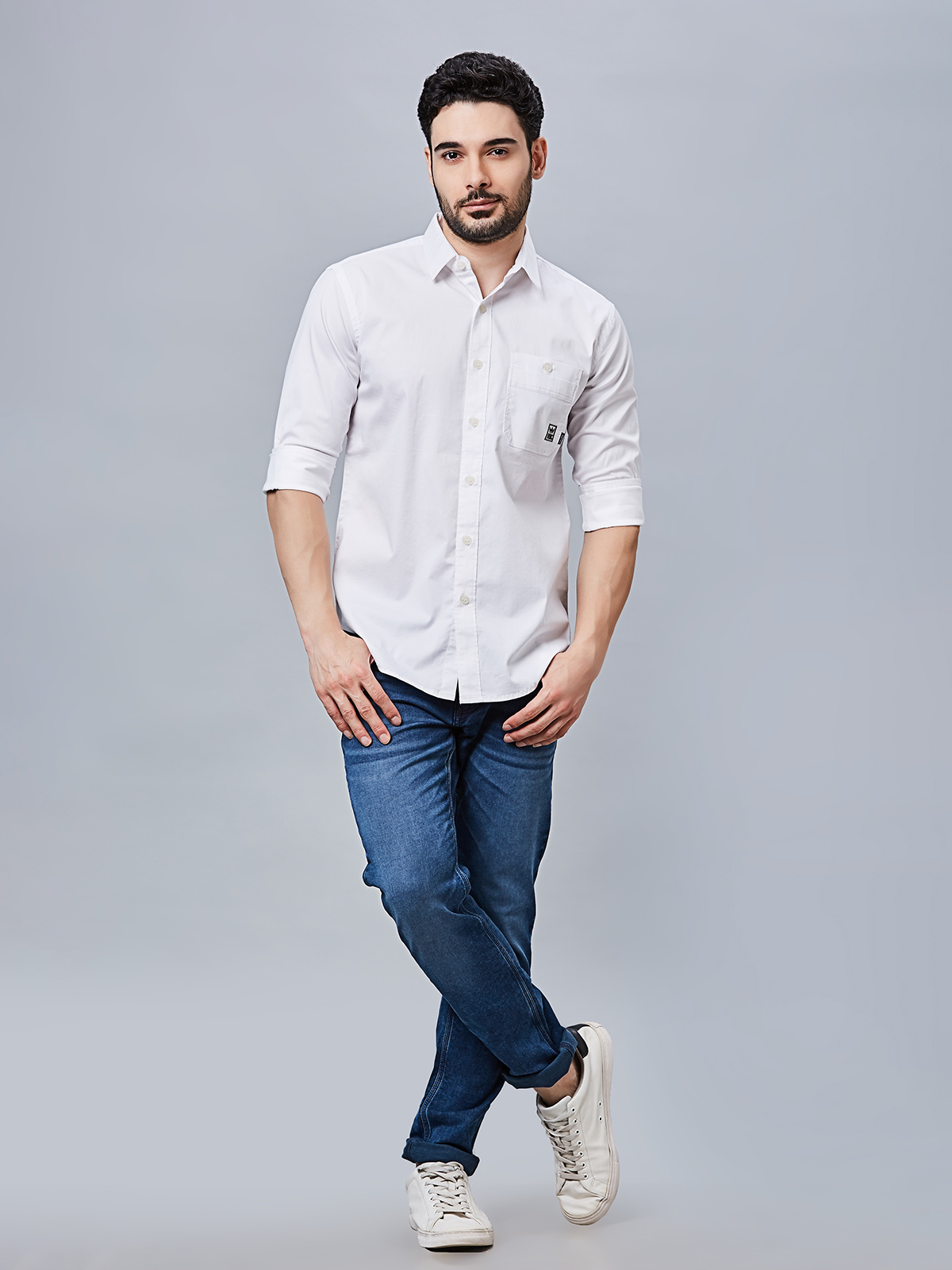 White casual shirt new arrivals