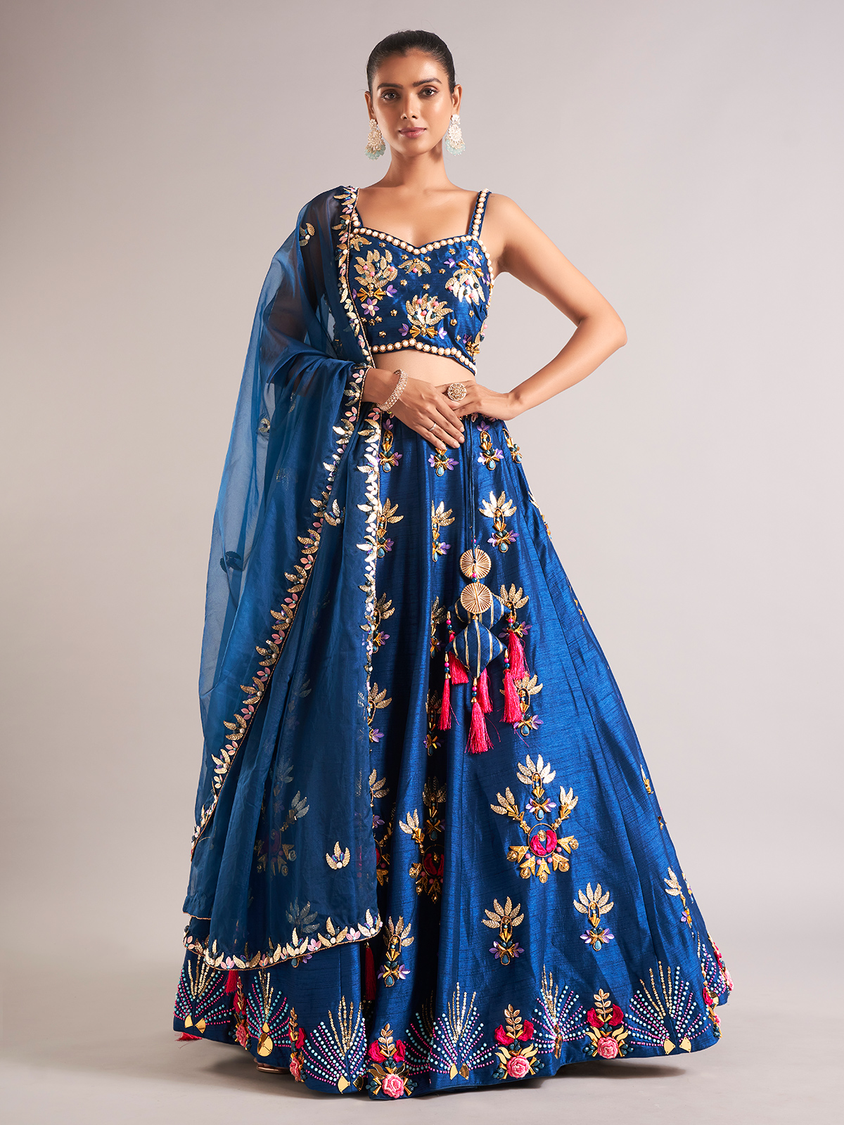 Blue Lehenga Buy Captivating Blue Lehenga Cholis Online in Canada