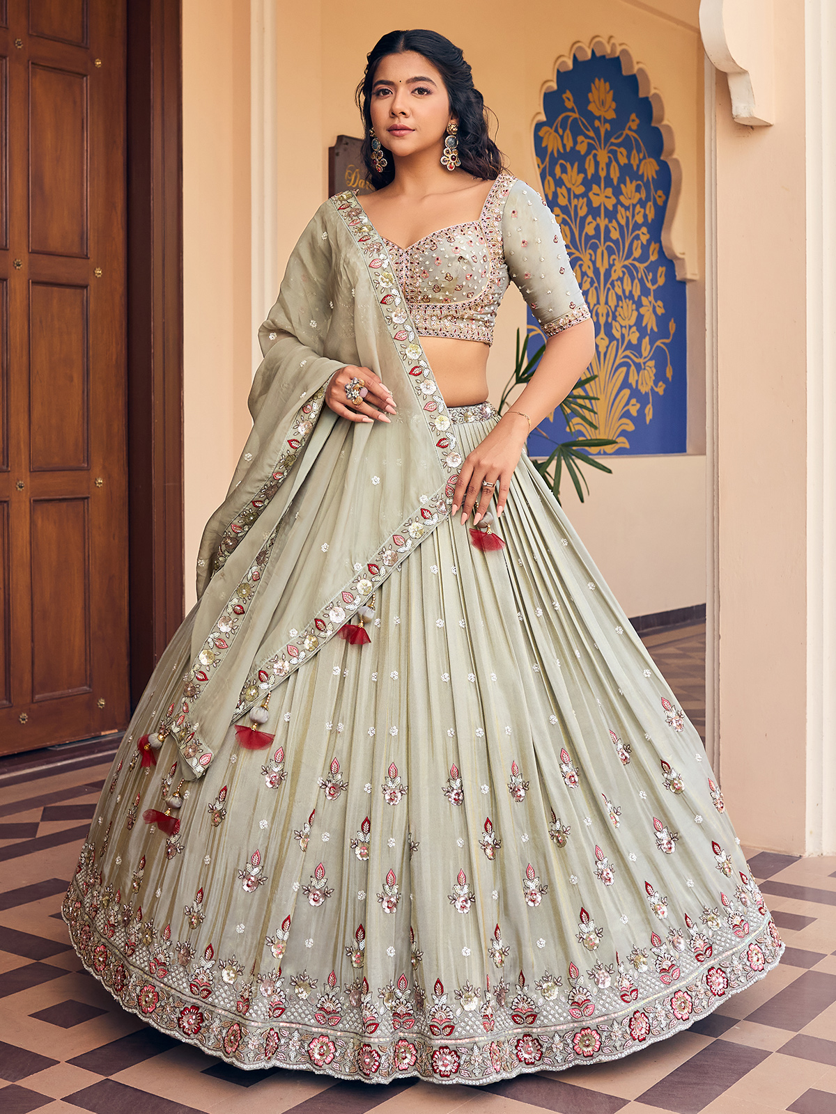 Party wear lehenga for women store