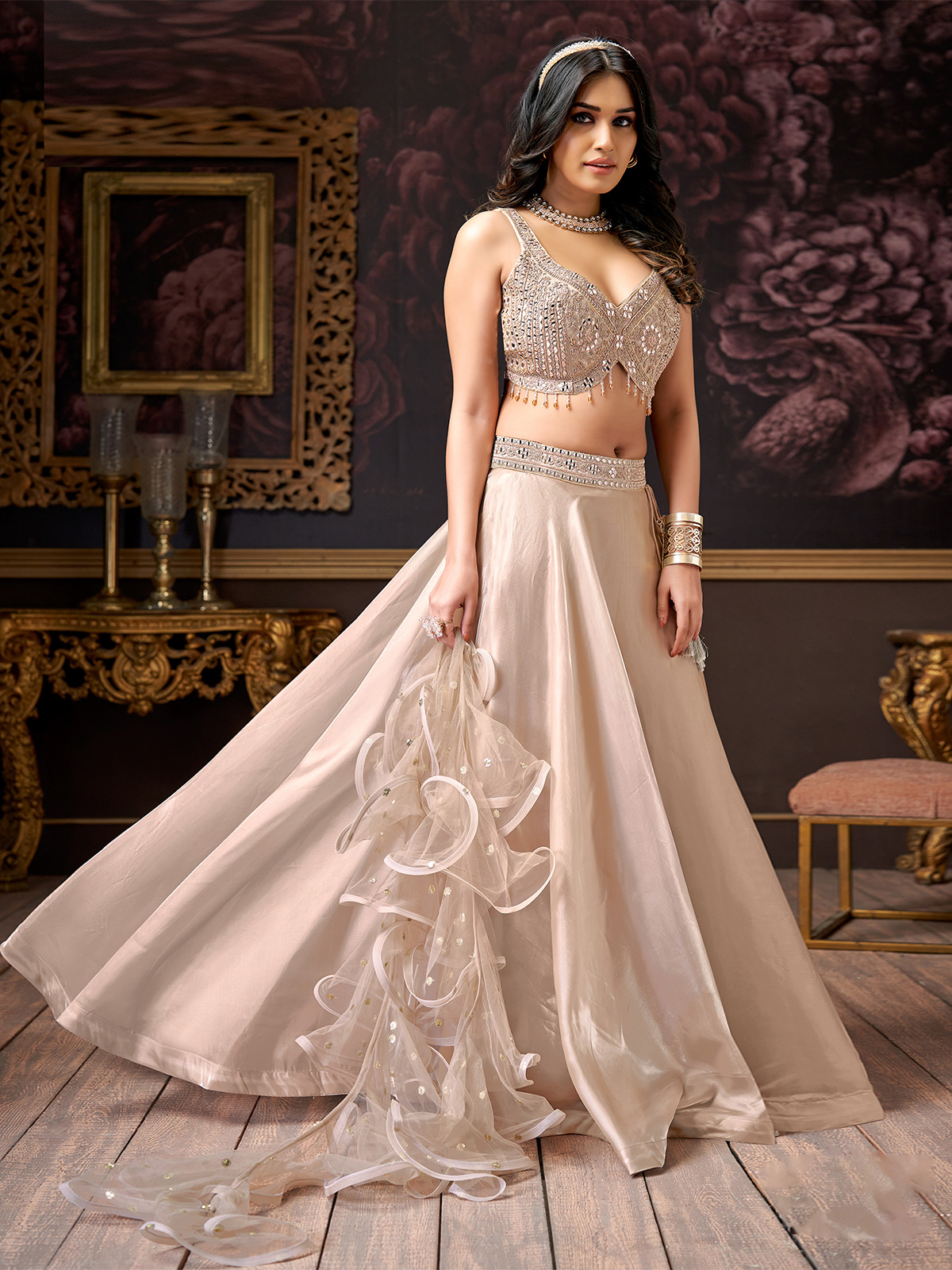 Party wear lehenga online online