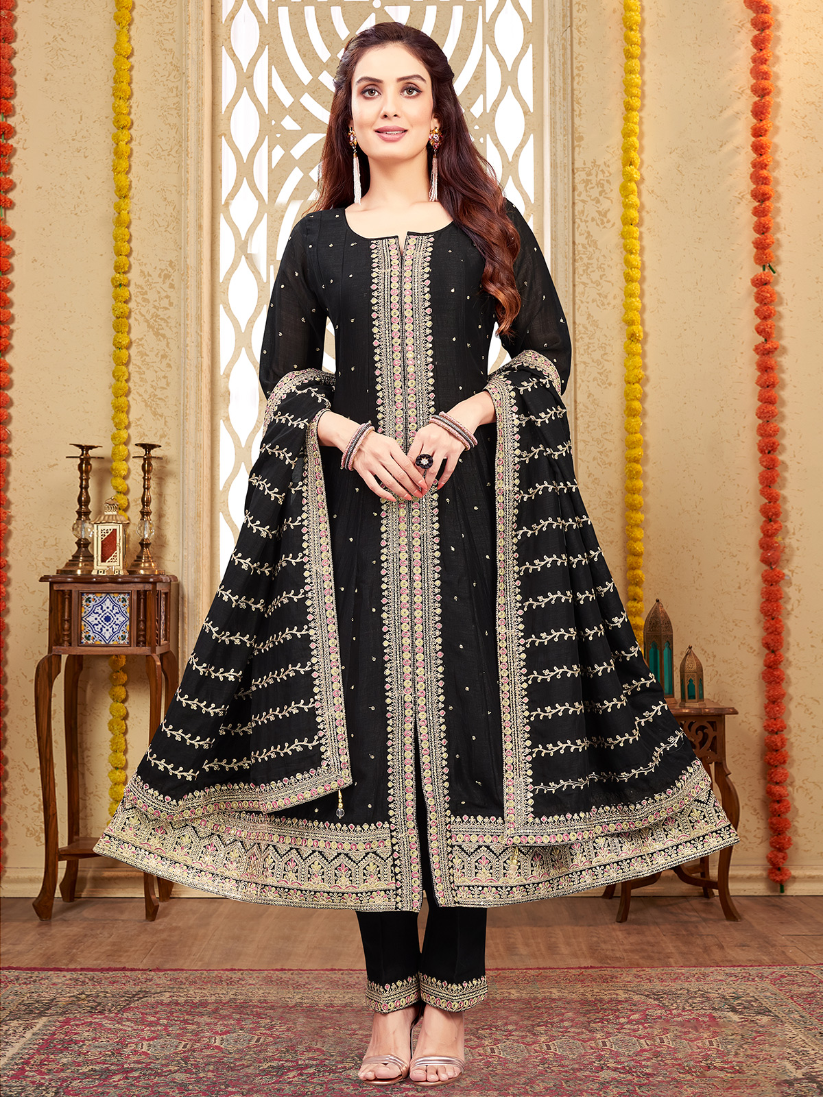 Black Salwar Suit Buy Black Dresses for Women Online in Canada