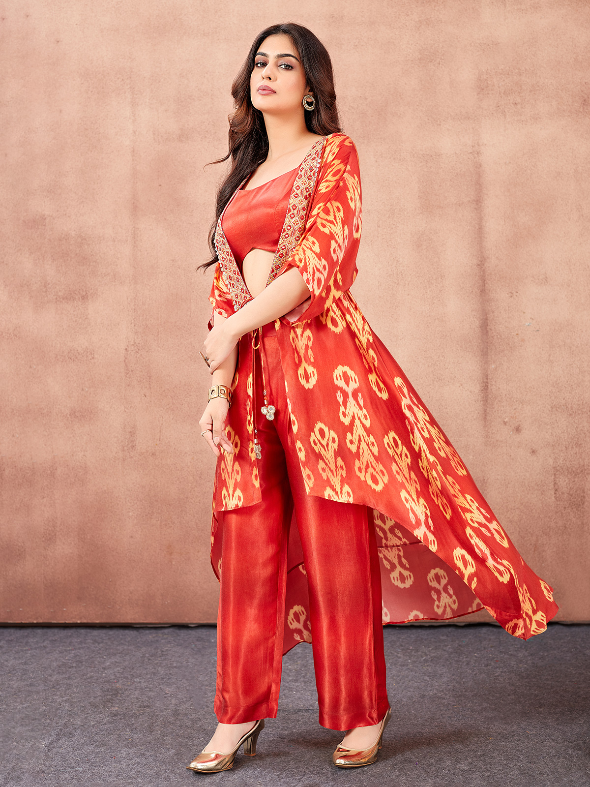 Red salwar suit for fashion women