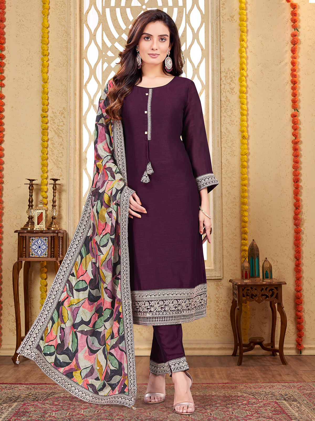 Suit salwar fancy sales