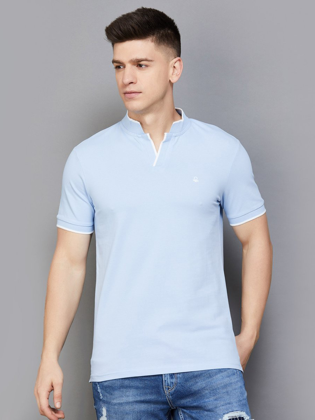 Henley Neck T-shirt | United States