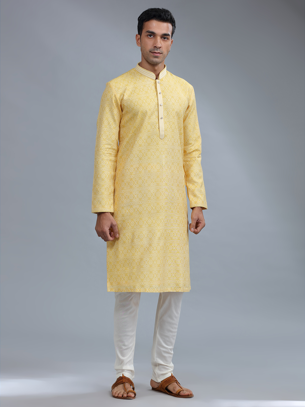 Yellow Kurta Pajama Buy Designer Yellow Kurta Pajamas in Canada
